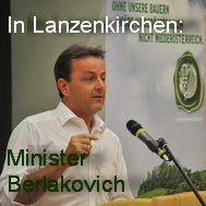 Nikolaus Berlakovich in Lanzenkirchen